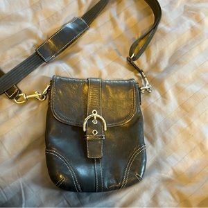 Vintage COACH leather crossbody
